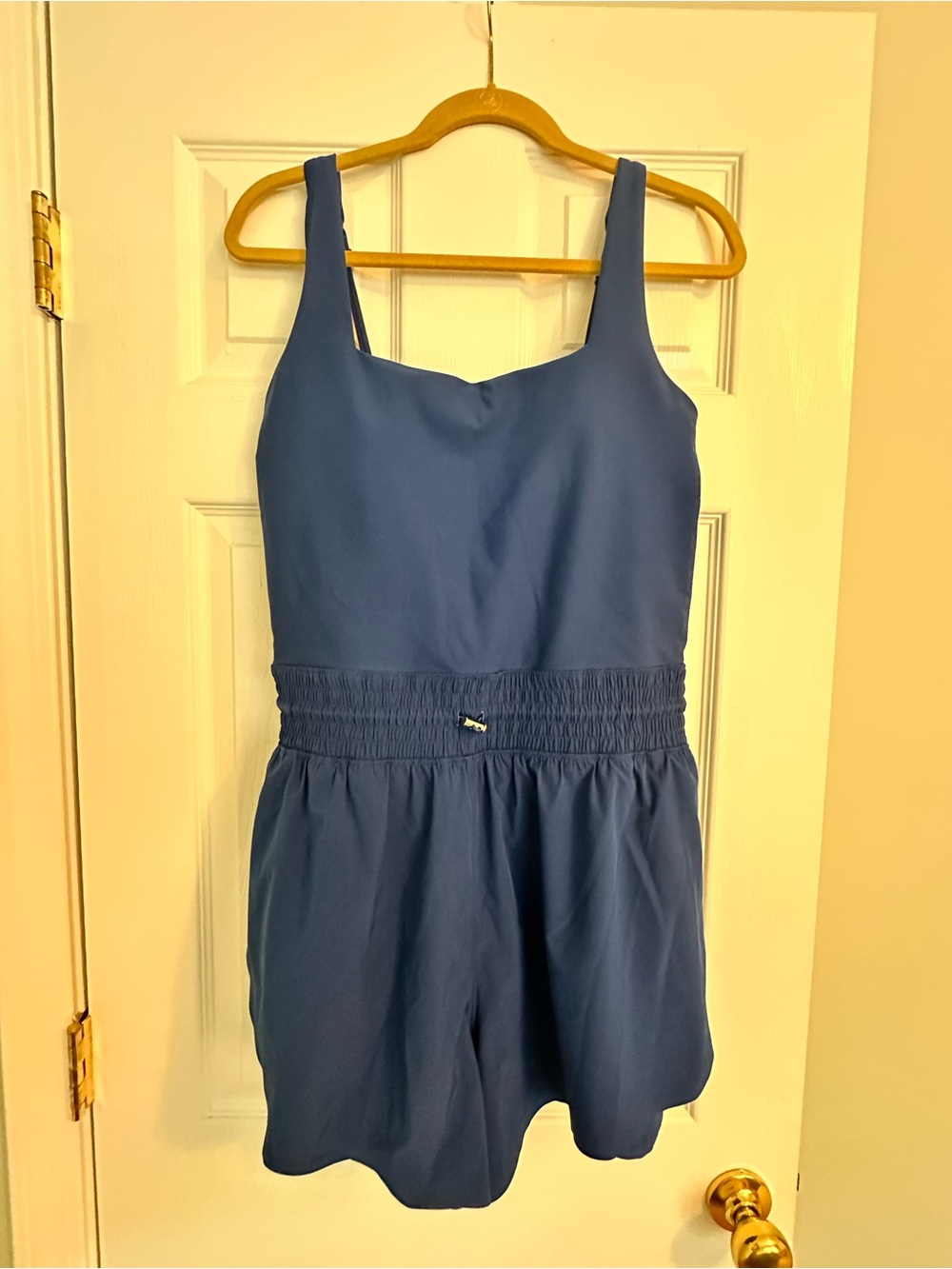 Abercrombie & Fitch Blue Athletic Romper